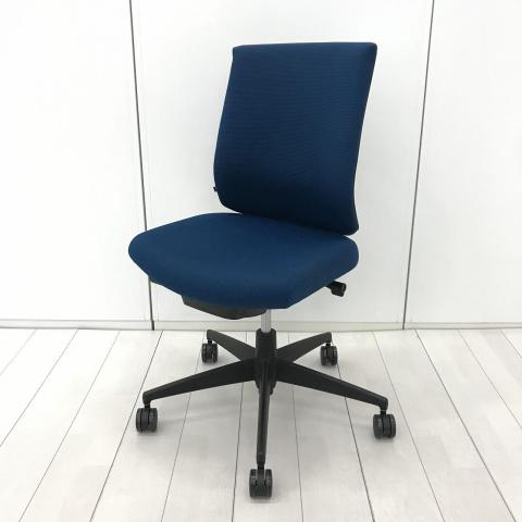 【中古】ウィザード4 C06S-12C-BKG4T61 コクヨ（KOKUYO） 肘無ローバックチェア