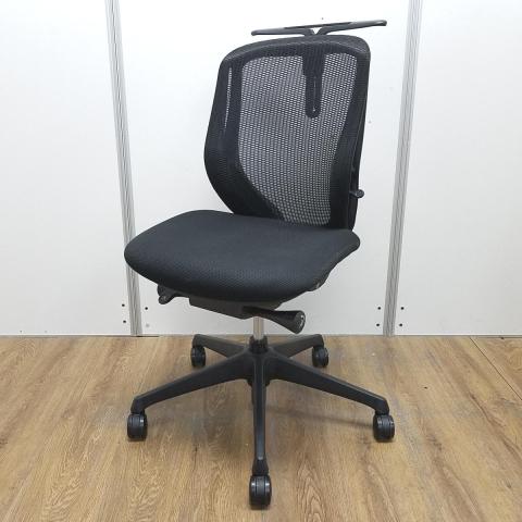 【中古】シルフィーメッシュ  オカムラ（okamura） 肘無ローバックチェア