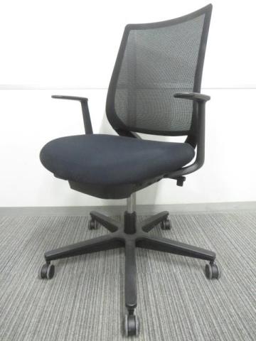 【中古】ミトラ2 CO4S-10M-BK1 コクヨ（KOKUYO） 肘付ハイバックチェア