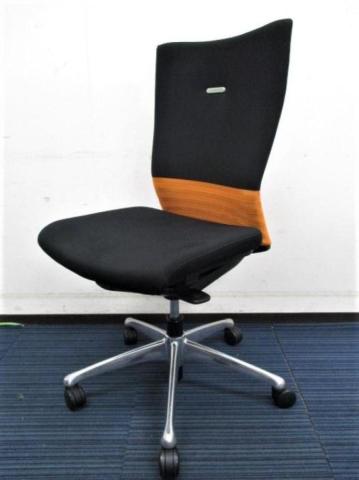 【中古】フィーゴチェア CJ35BR-FAM8 オカムラ（okamura） 肘無ミドルバックチェア