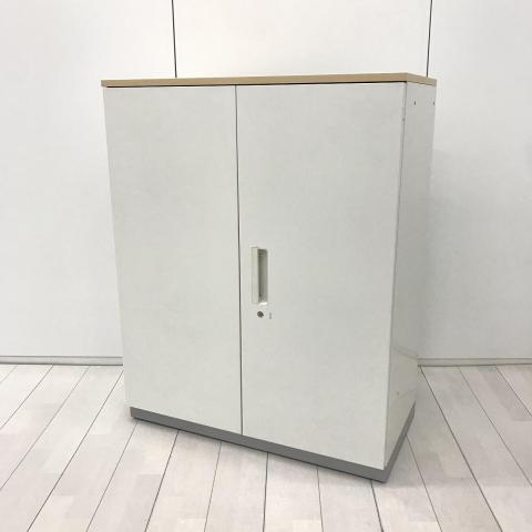 【中古】L6 L6-105A プラス（PLUS） ローキャビネット／両開き