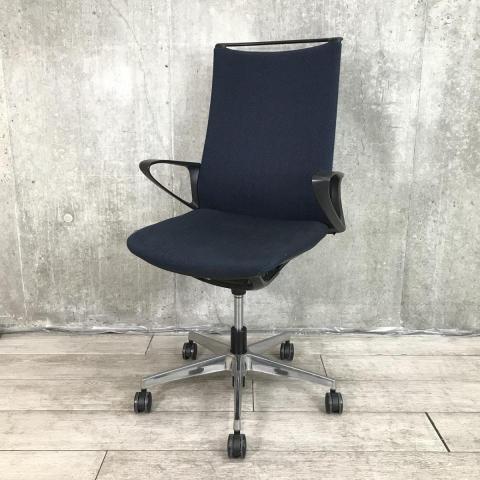 【中古】モード CA27BR FWK4 オカムラ（okamura） 肘付ハイバックチェア