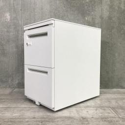 【在庫入替セール！（本商品限定価格）】【ダイヤル錠でしっかり書類を守ります！】◆内田洋行/ST/ホワイト　◆3段ワゴン/ダイヤル錠【T2】【T3】