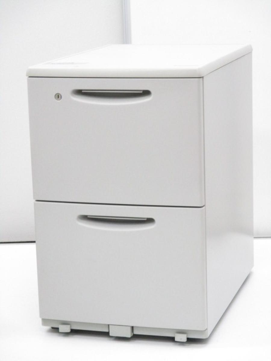 【書類整理に大活躍!!】机の上をきれいに整頓しませんか？　■オカムラ　SDシリーズ　2段ワゴン
                        SD
                                    中古
            