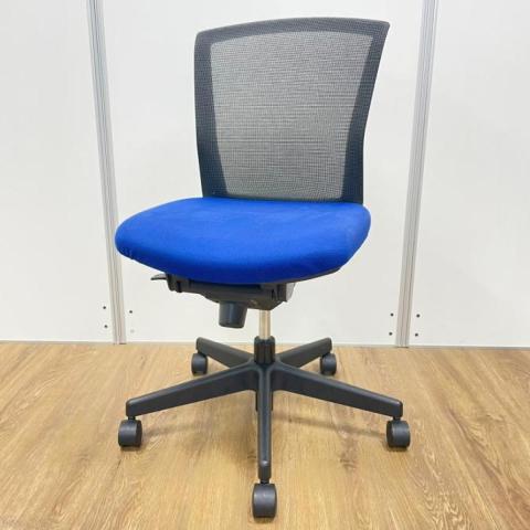 【中古】バリシア CRS-GL1050 コクヨ（KOKUYO） 肘無ローバックチェア