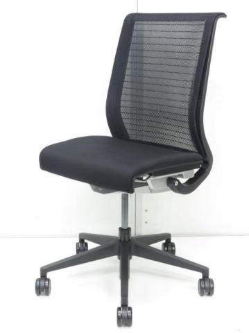 【中古】シンクチェア（旧モデル）  Steelcase（スチールケース） 肘無ハイバックチェア