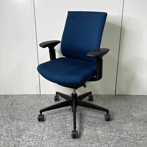 【中古】ウィザード3 樹脂 CRS-G3620F6 コクヨ（KOKUYO） 肘付ローバックチェア