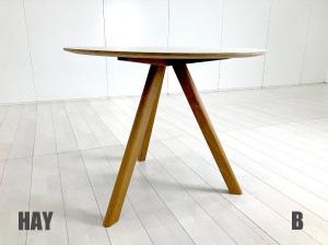 B)HAY/ヘイ　CPH 20 ラウンドテーブル / カフェテーブル　Φ900　デンマーク　北欧　ニューノルディック　ロナン＆エルワン・ブルレック