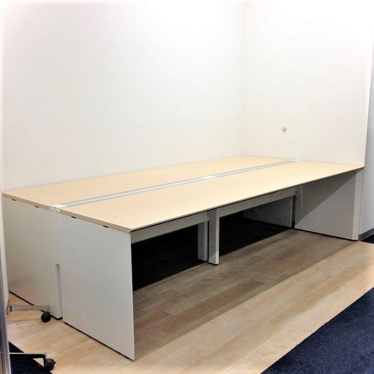 フリーアドレスデスク　コクヨ　ワークヴィスタ　ナチュラル×ホワイト　オフィスバスターズ　水戸サテライト　水戸市、日立市、ひたちなか市、鹿嶋市、神栖市、牛久市、古河市、結城市、東海村、つくば市
                        ワークヴィスタ
                                    中古
            