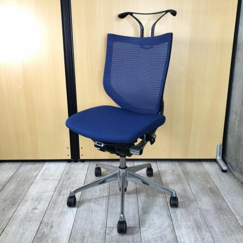 【中古】バロンメッシュチェア CP33BR オカムラ（okamura） 肘無ローバックチェア