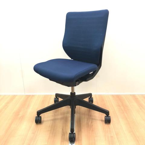 【中古】エピオスチェア  イトーキ（ITOKI） 肘無ローバックチェア