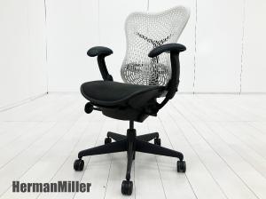 HermanMiller/ハーマンミラー　ミラチェア　ブラックXホワイト　MR1133AAM　スタジオ7.5
