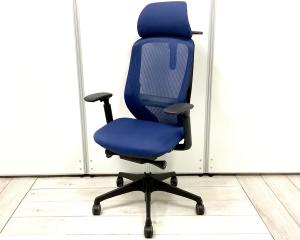 【2020年製】【ハンガー有】ワークチェア アジャストアーム アームレスト付 ブラックボディランバーサポート付 オススメ(おすすめ) 大人気 ・Okamura/オカムラ ・Sylphy/シルフィー ※横浜本店撮影画像※