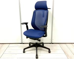 【2020年製】【ハンガー有】ワークチェア アジャストアーム アームレスト付 ブラックボディランバーサポートなし オススメ(おすすめ) 大人気 ・Okamura/オカムラ ・Sylphy/シルフィー ※横浜本店撮影画像※