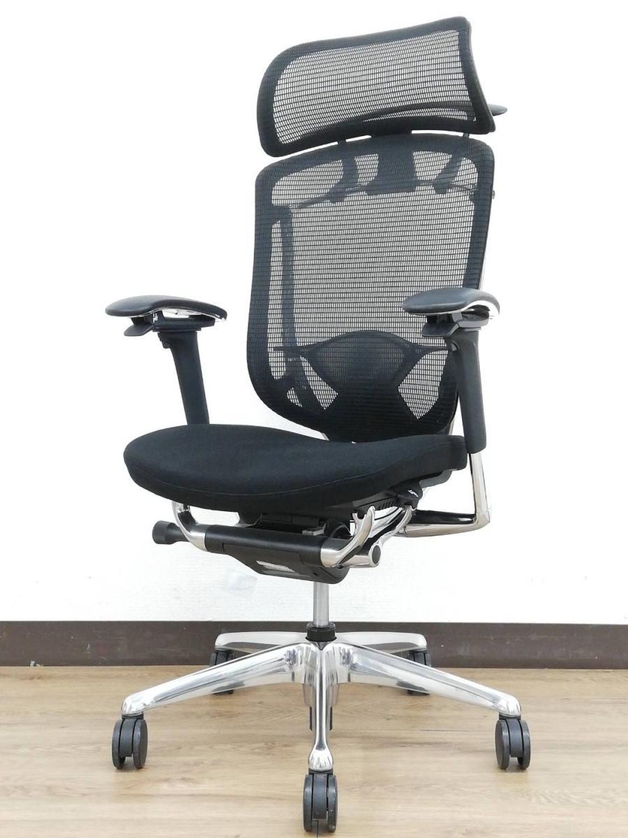 【中古市場に出回らない幻のセコンダチェア】スマートオペレーション ポリッシュフレーム アームレスト付 アジャストアーム/大型固定ヘッドレスト/ヘッドレストは新品！状態良好品の入荷！
                        コンテッサ セコンダ
                                    中古
            