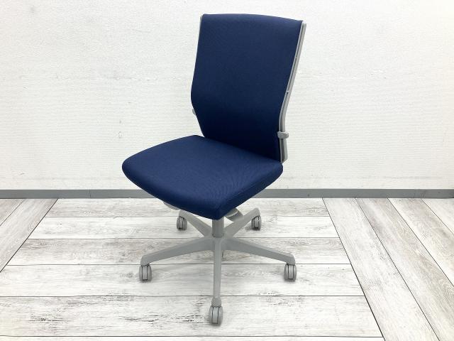 【中古】エスクード C435GR FFW4 オカムラ（okamura） 肘無ハイバックチェア