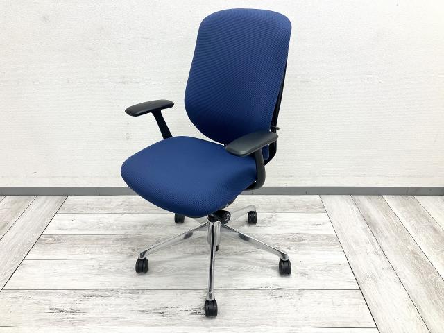 【中古】シルフィー C647BR FSF3 オカムラ（okamura） 肘付ハイバックチェア