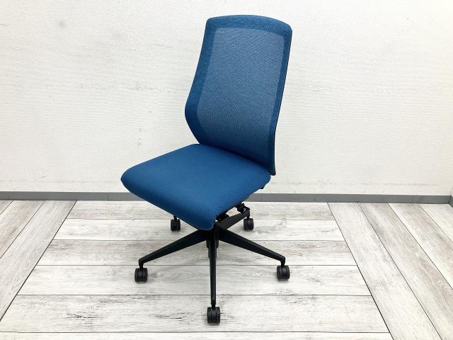 【中古】セレッツァ SA-00B ウチダ（UCHIDA) 肘無ハイバックチェア