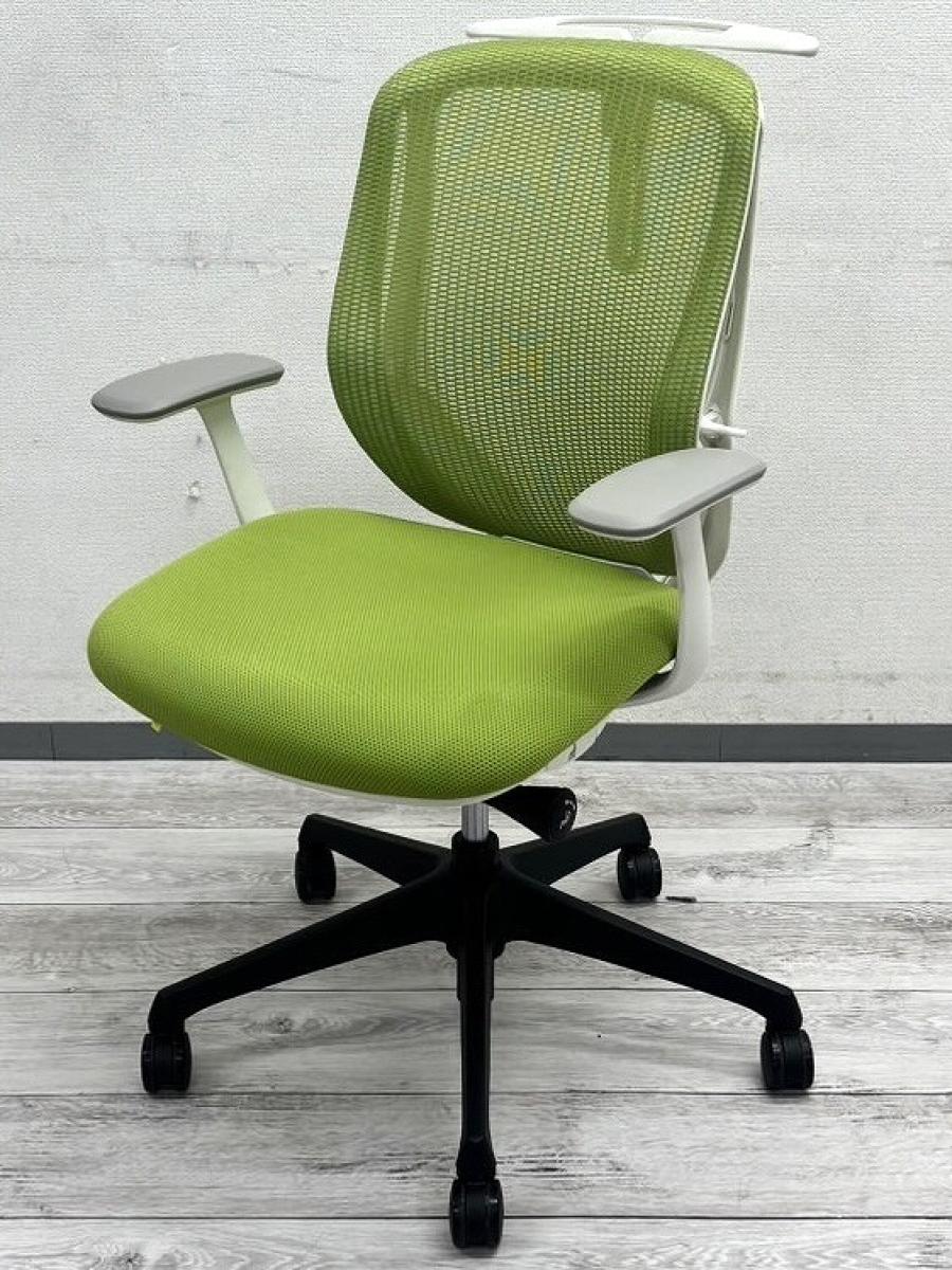 中古】シルフィーメッシュ C631XW 0012 K332 オカムラ/okamura 肘付