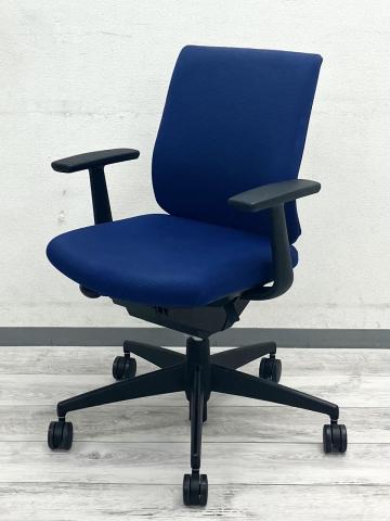 【中古】ウィザードチェア CRS-G1800F6 コクヨ（KOKUYO） 肘付ローバックチェア