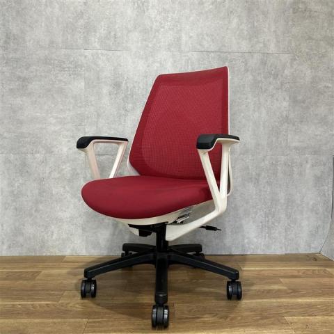 【中古】ノナ KZ-330JB-W9M4 イトーキ（ITOKI） 肘付ハイバックチェア