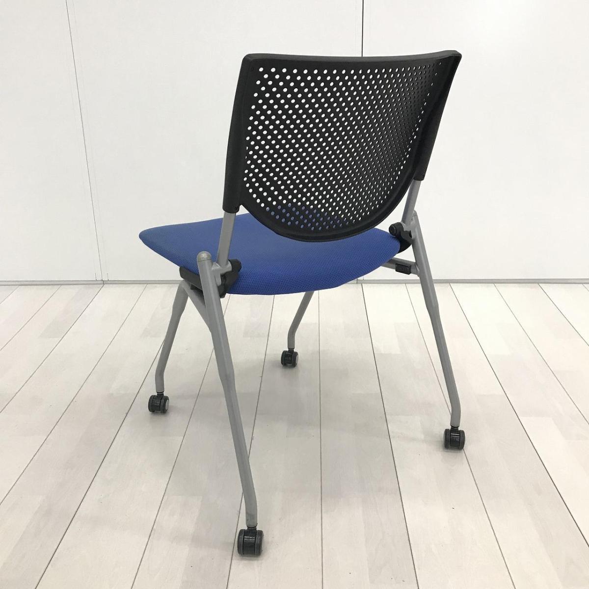 中古】プロスタック 8140ZZ オカムラ/okamura ネスティングチェア