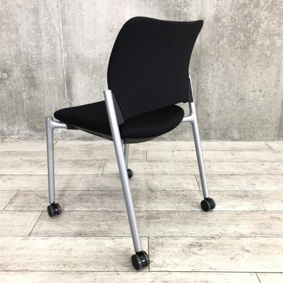 中古】8147シリーズ 8147BZ オカムラ/okamura スタッキングチェア