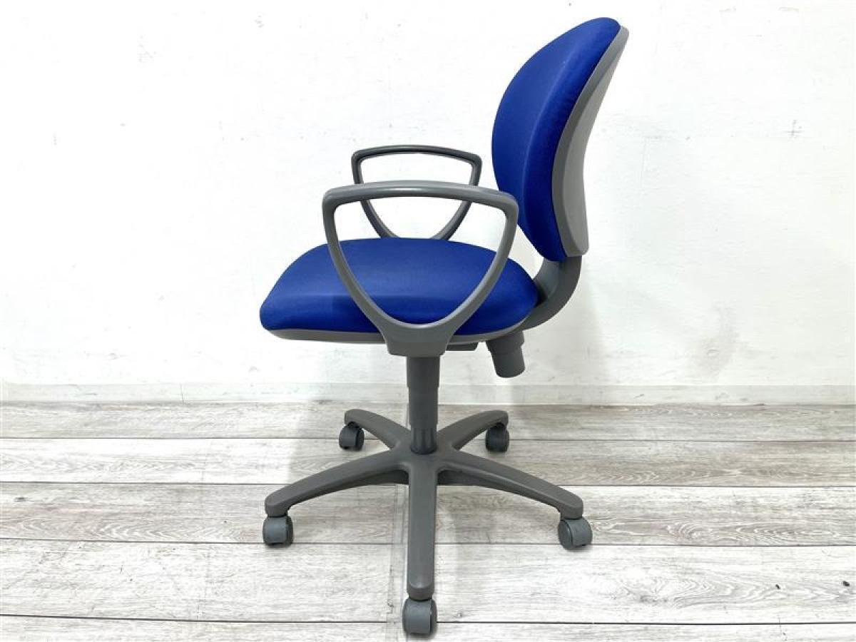 中古】レグノチェア2 コクヨ/KOKUYO 肘付ローバックチェア 576193