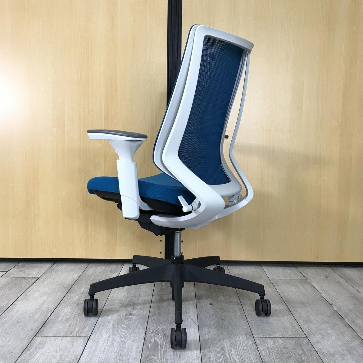 中古】デュオラ メッシュ コクヨ/KOKUYO 肘付ハイバックチェア 576199