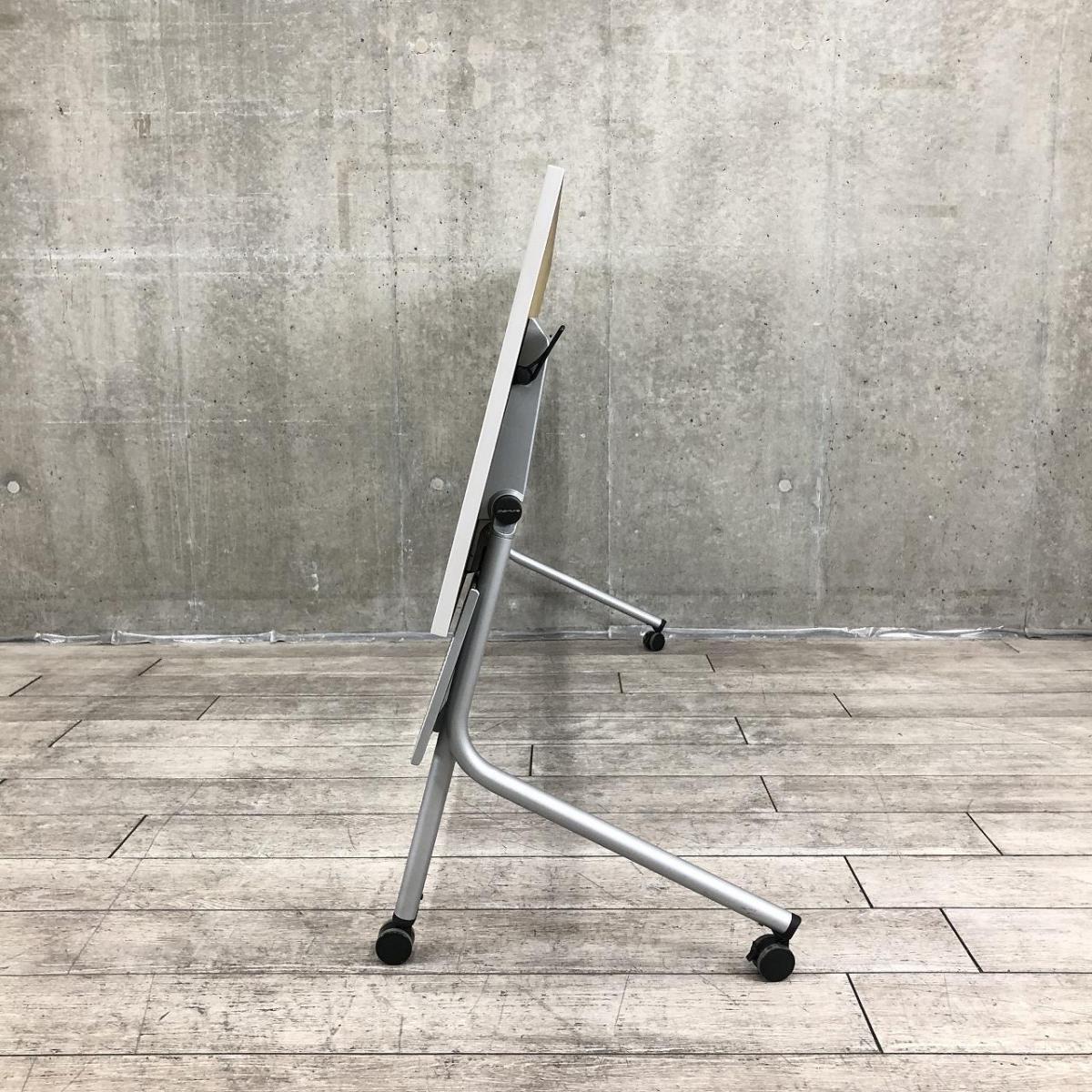 中古】ネスティア オカムラ/okamura スタックテーブル(長机/折りたたみ