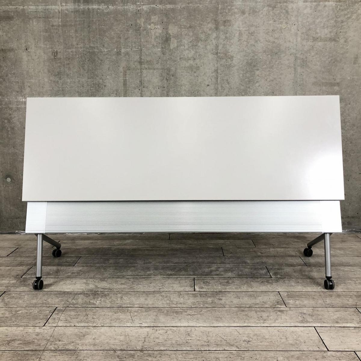 中古】ネスティア オカムラ/okamura スタックテーブル(長机/折りたたみ