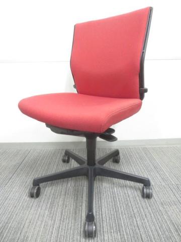 【中古】エスクード C433ZR-FFW8 オカムラ（okamura） 肘無ローバックチェア