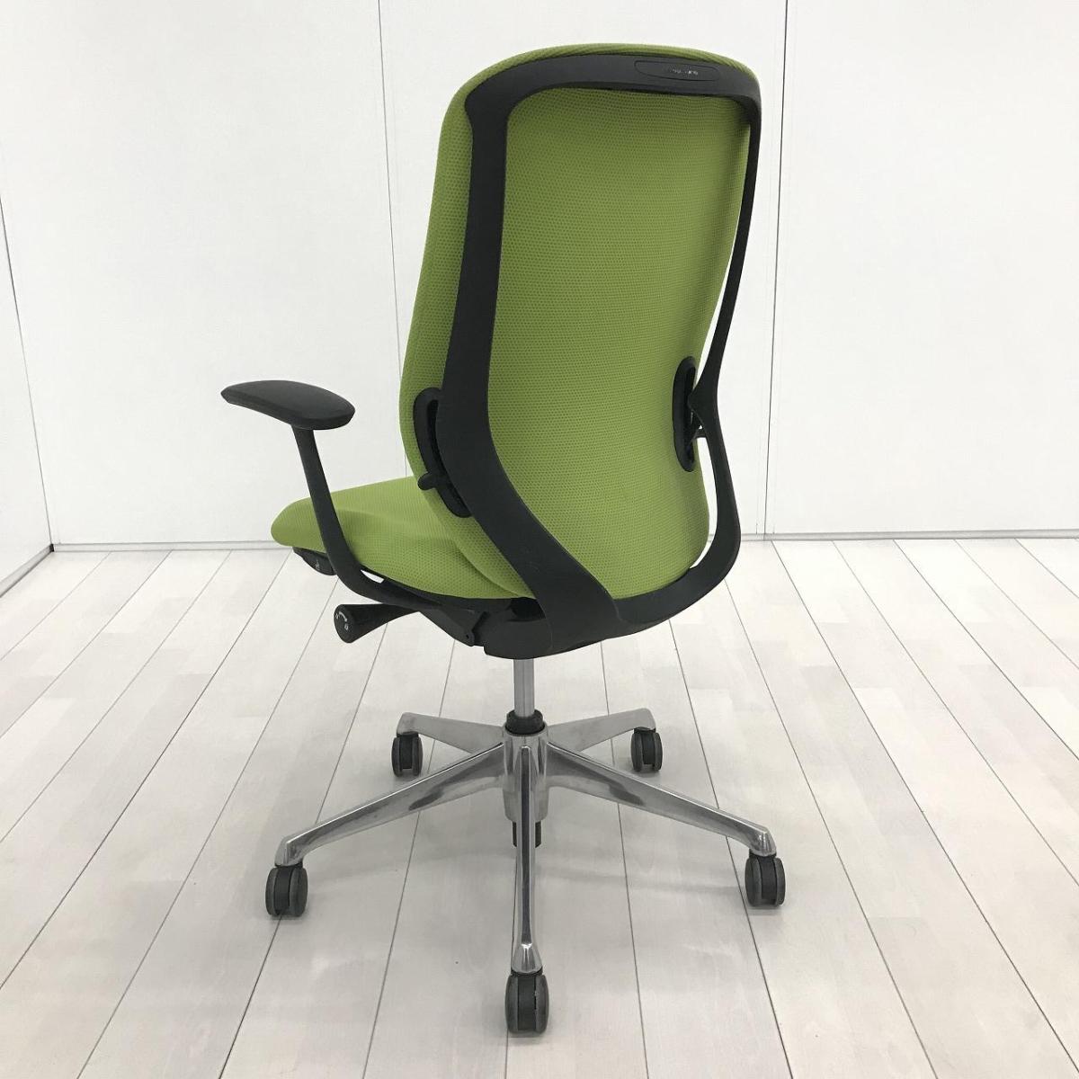 中古】シルフィー C647BR FSF5 オカムラ/okamura 肘付ハイバックチェア