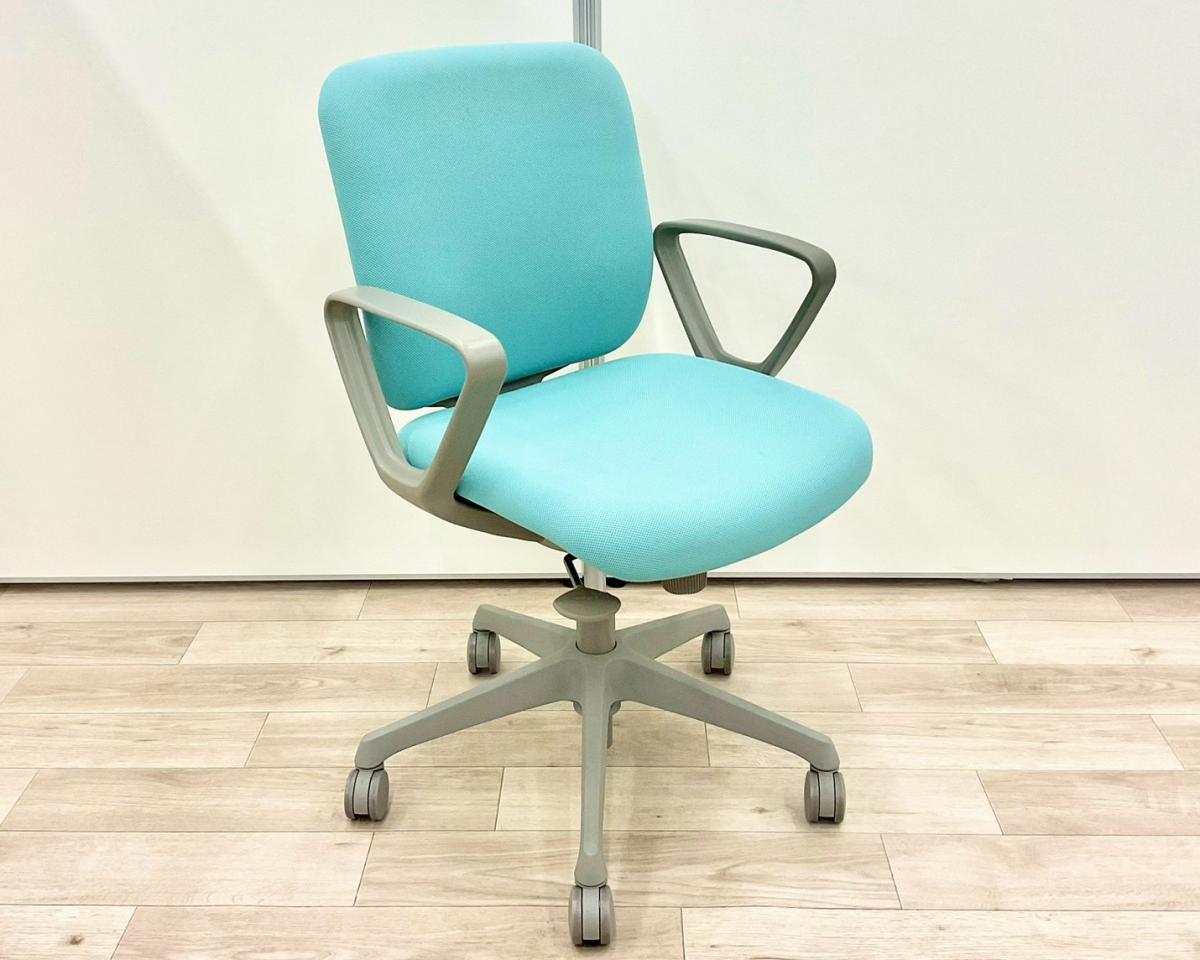 中古】CG-Rチェア オカムラ/okamura 肘付ローバックチェア 576272