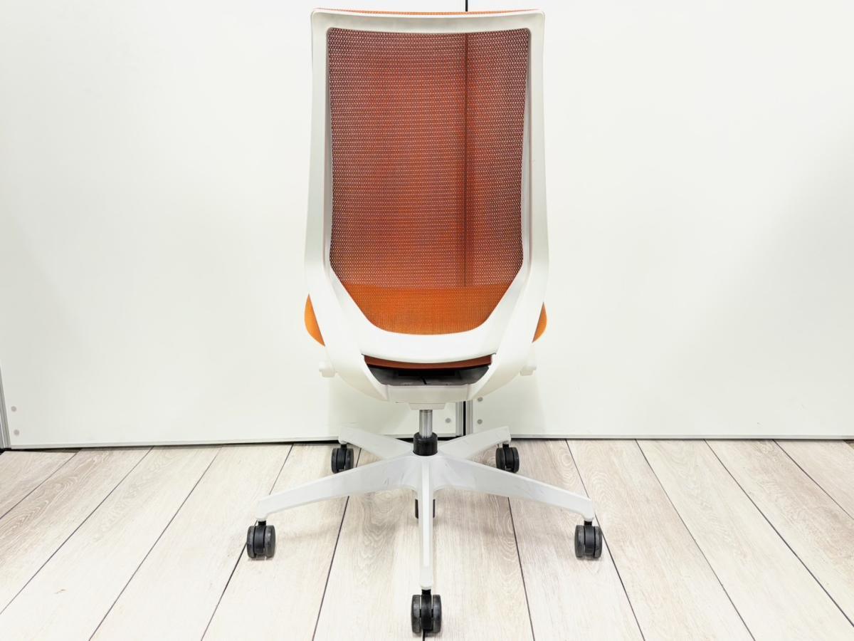 中古】デュオラ メッシュ コクヨ/KOKUYO 肘無ハイバックチェア 576282