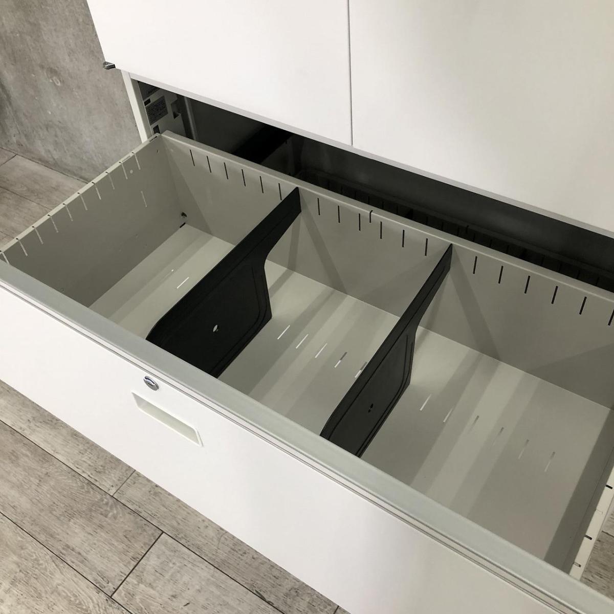 中古】シンライン イトーキ/ITOKI ハイキャビネット／両開き＋3段