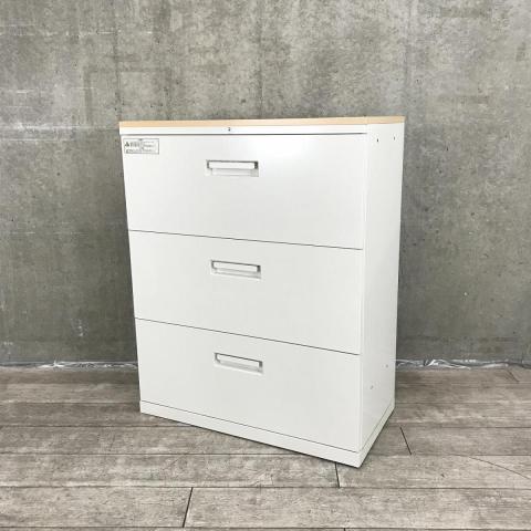 【中古】REGATEO-S RN-105H-3 W4 プラス（PLUS） ローキャビネット／ラテラル