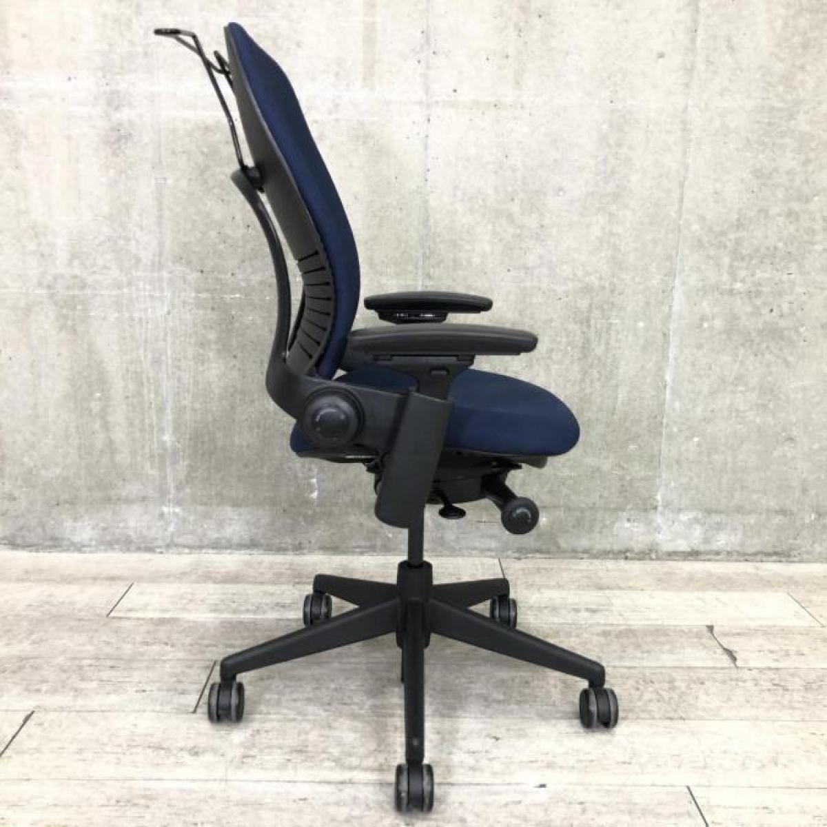 中古】リープV2 Steelcase/スチールケース 肘付ハイバックチェア
