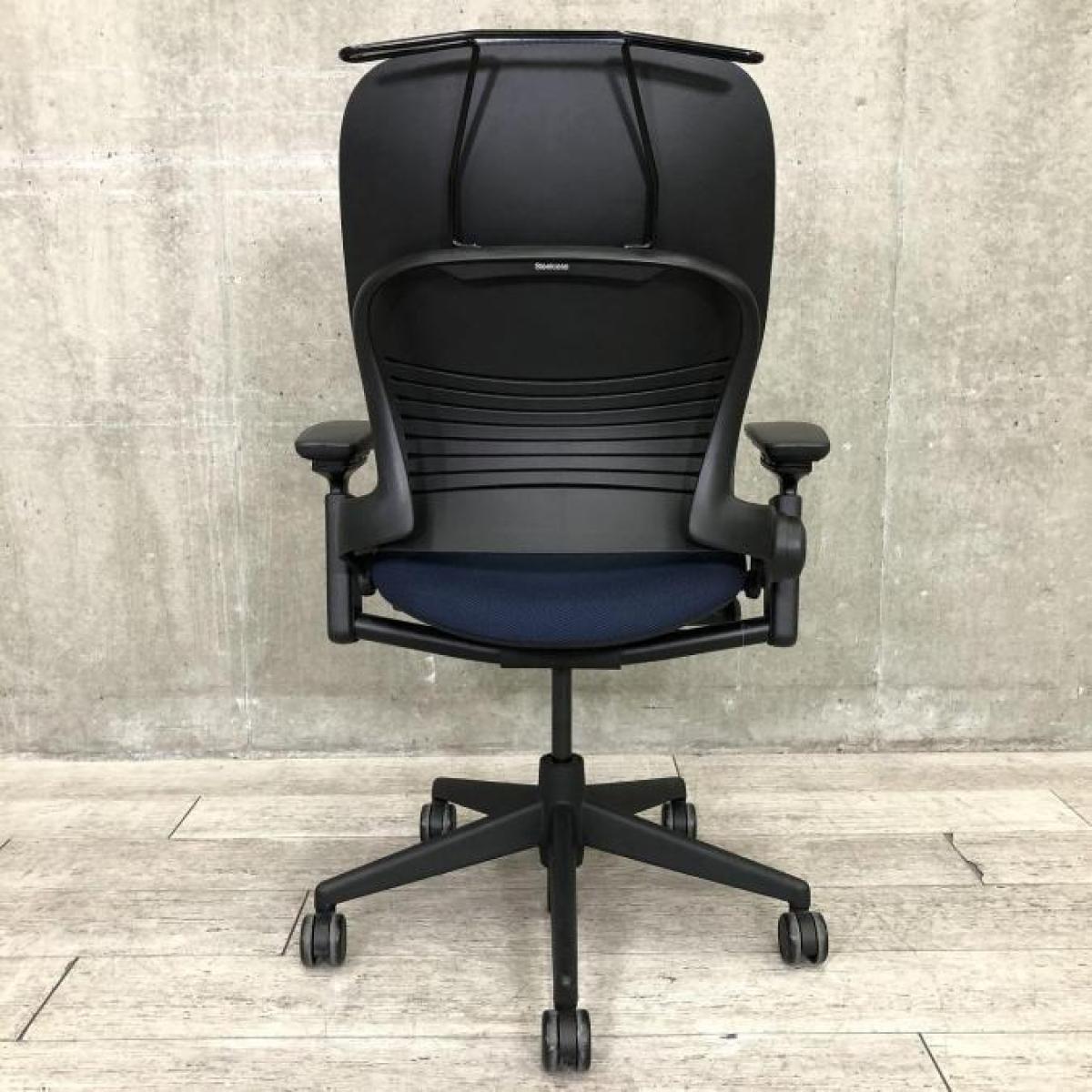 中古】リープV2 Steelcase/スチールケース 肘付ハイバックチェア