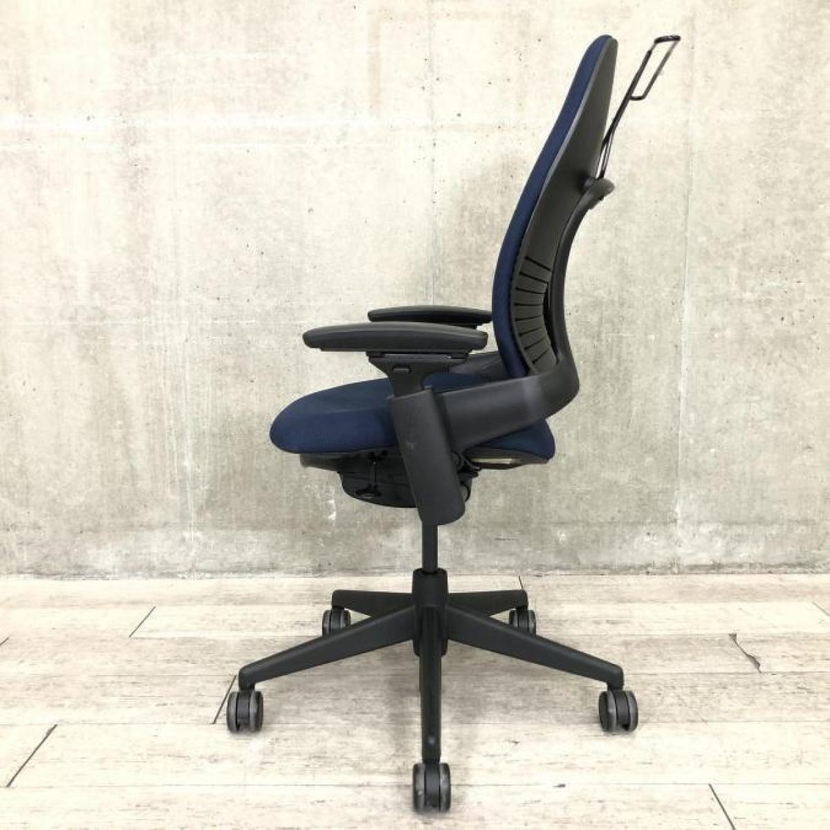 中古】リープV2 Steelcase/スチールケース 肘付ハイバックチェア