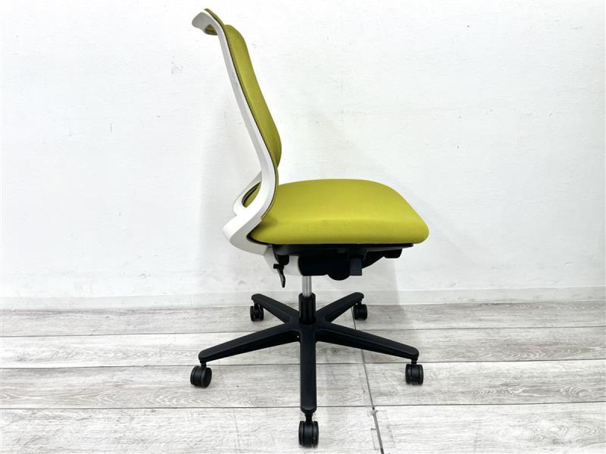 中古】ミトラシリーズ コクヨ/KOKUYO 肘無ローバックチェア 576327