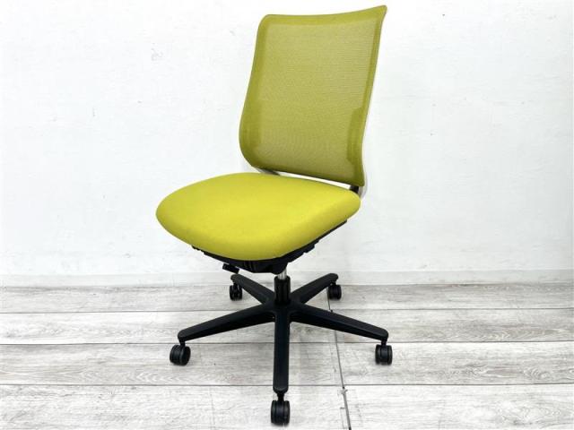【中古】ミトラシリーズ  コクヨ（KOKUYO） 肘無ローバックチェア