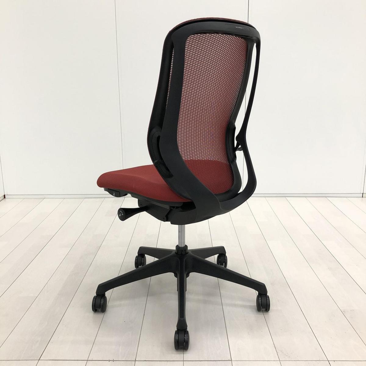 中古】シルフィーメッシュ オカムラ/okamura 肘無ハイバックチェア