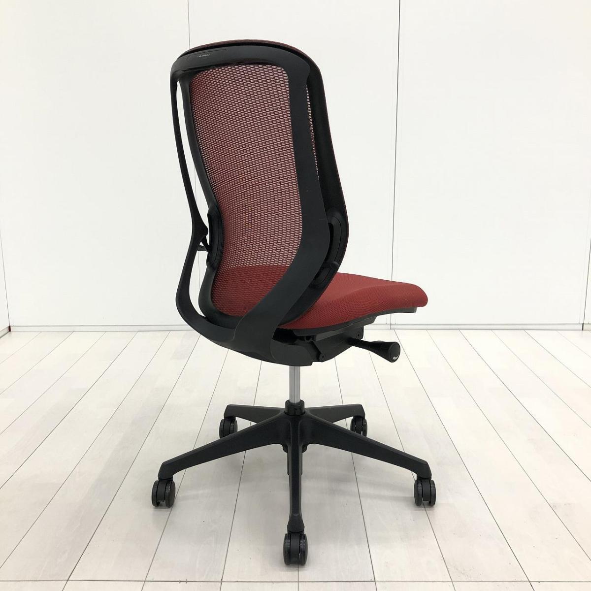 中古】シルフィーメッシュ オカムラ/okamura 肘無ハイバックチェア