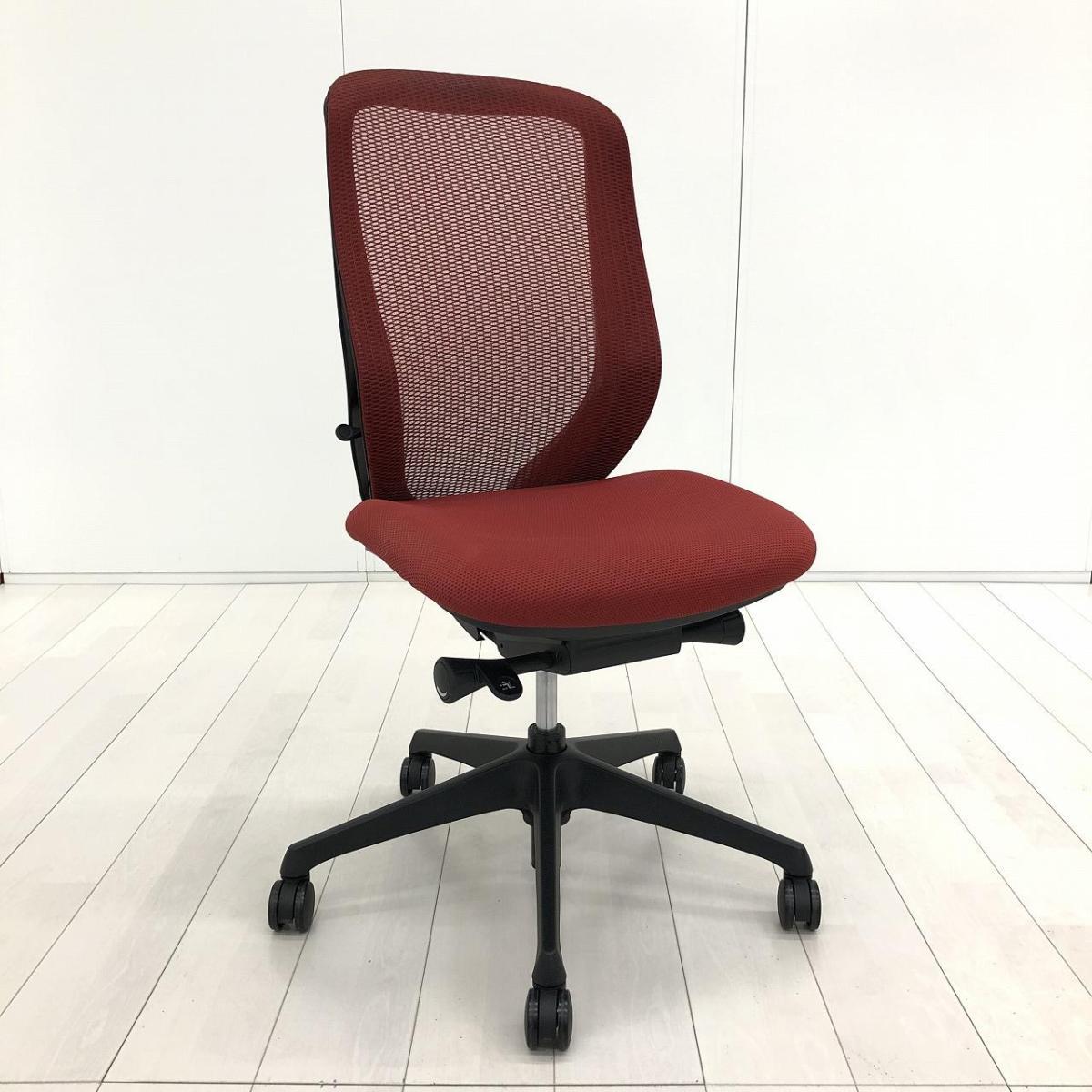 中古】シルフィーメッシュ オカムラ/okamura 肘無ハイバックチェア