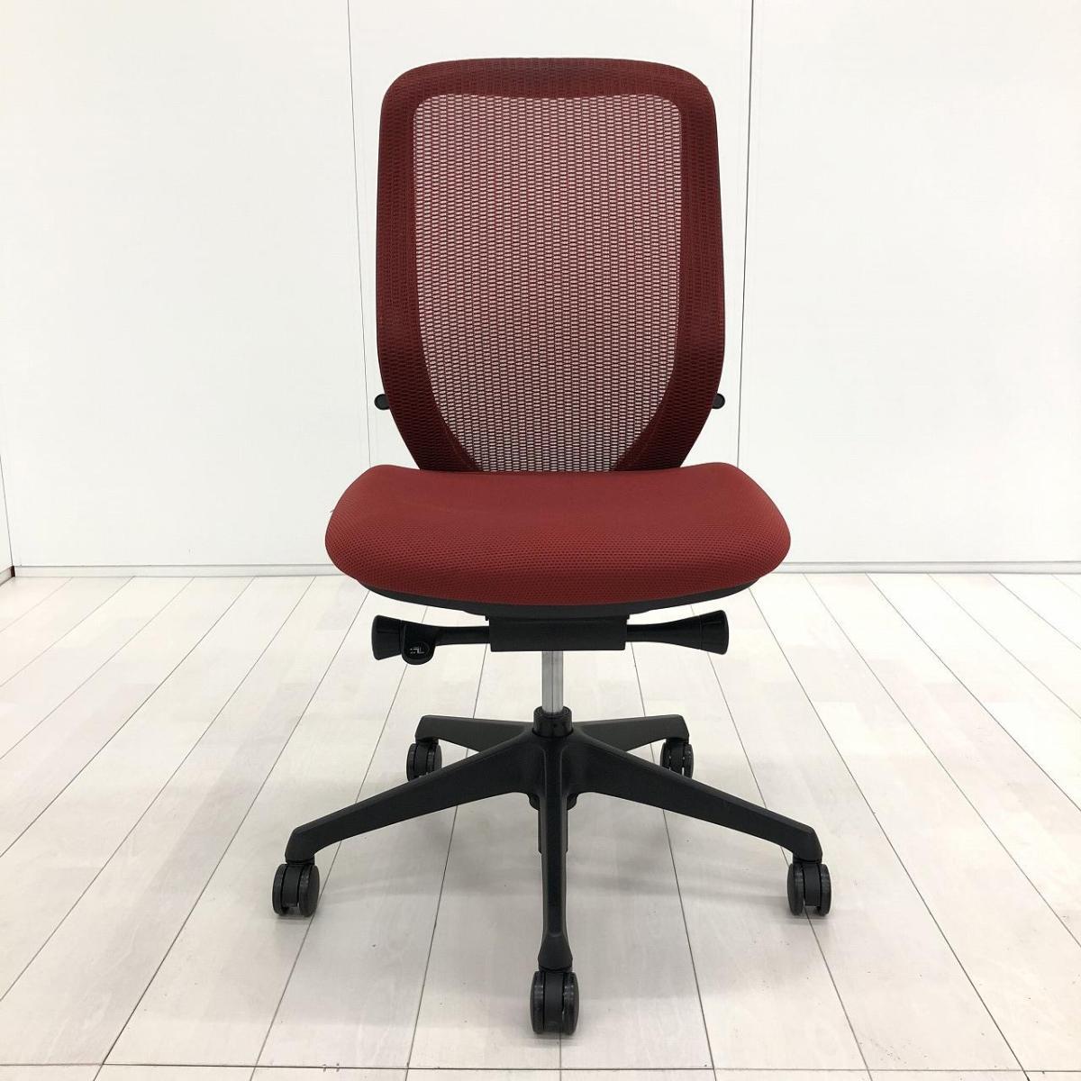 中古】シルフィーメッシュ オカムラ/okamura 肘無ハイバックチェア