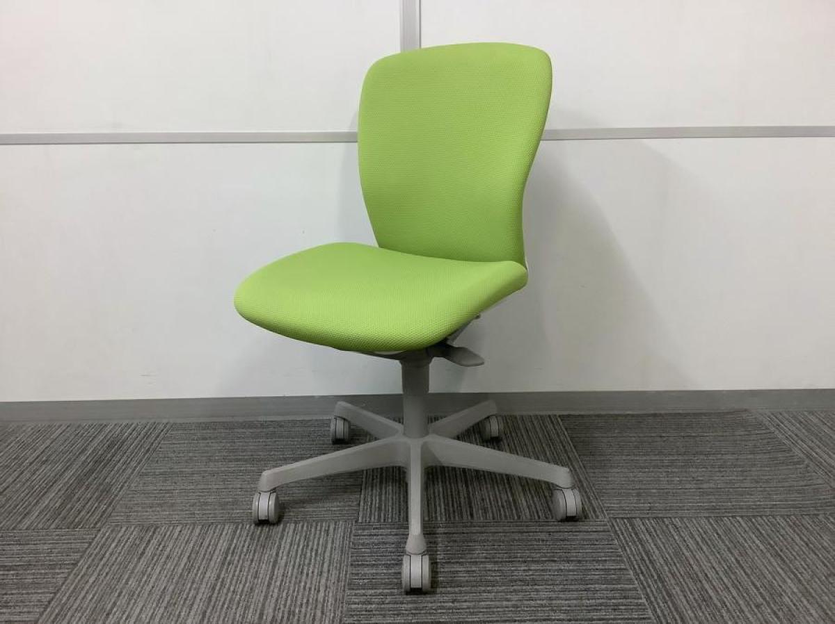 中古】スラート C331WR FSF5 オカムラ/okamura 肘無ローバックチェア