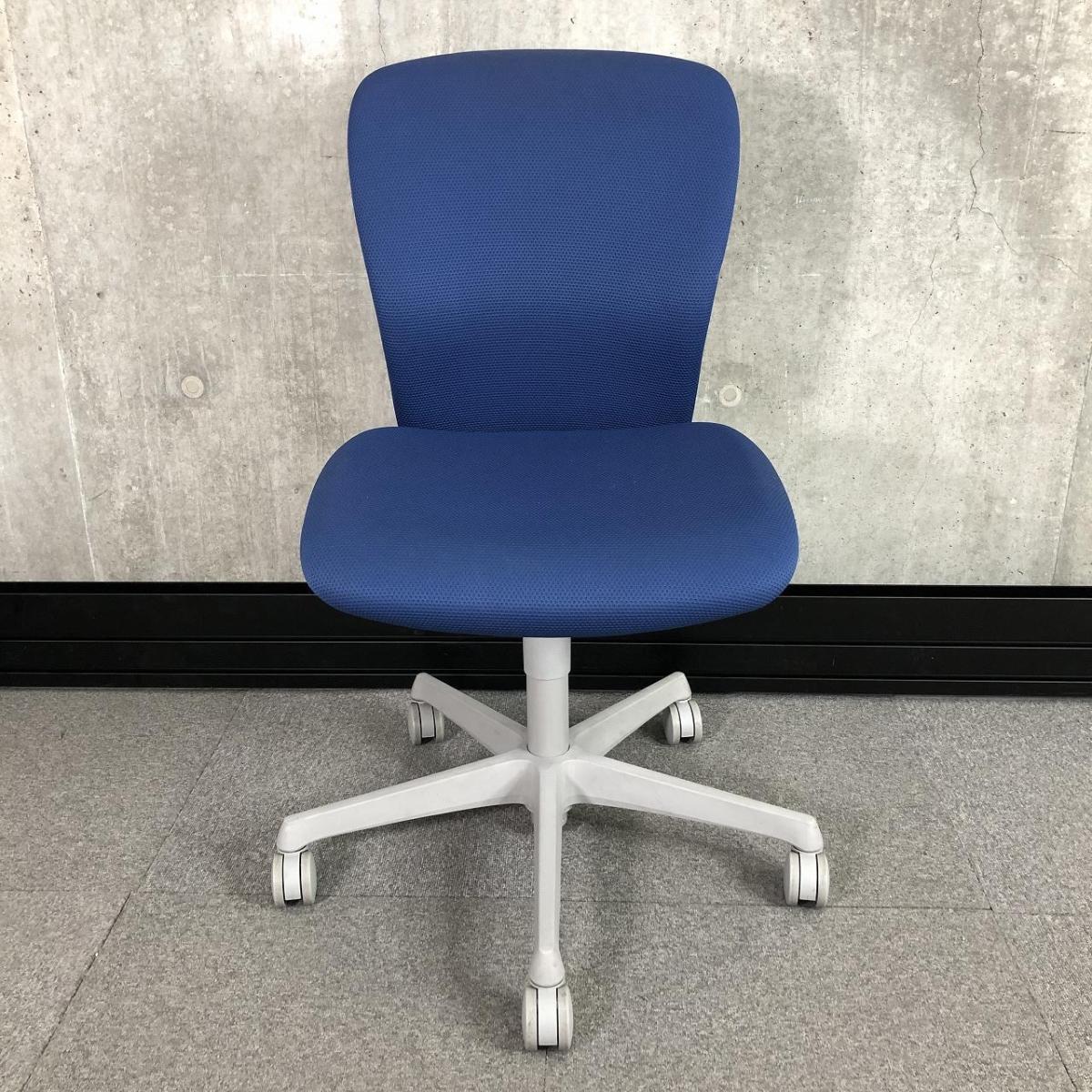 中古】スラート オカムラ/okamura 肘無ローバックチェア 576360 - 中古