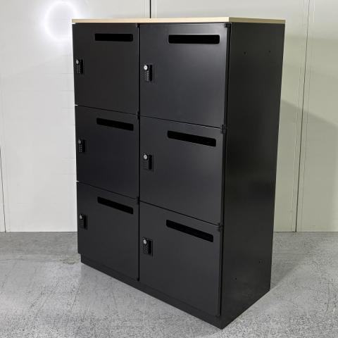 【中古】HSパーソナル  ウチダ（UCHIDA) 6人用パーソナルロッカー