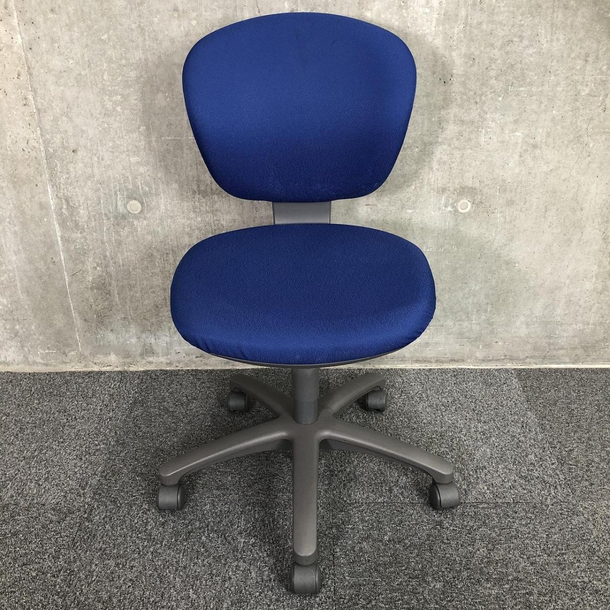 中古】レグノチェア2 コクヨ/KOKUYO 肘無ローバックチェア 576367